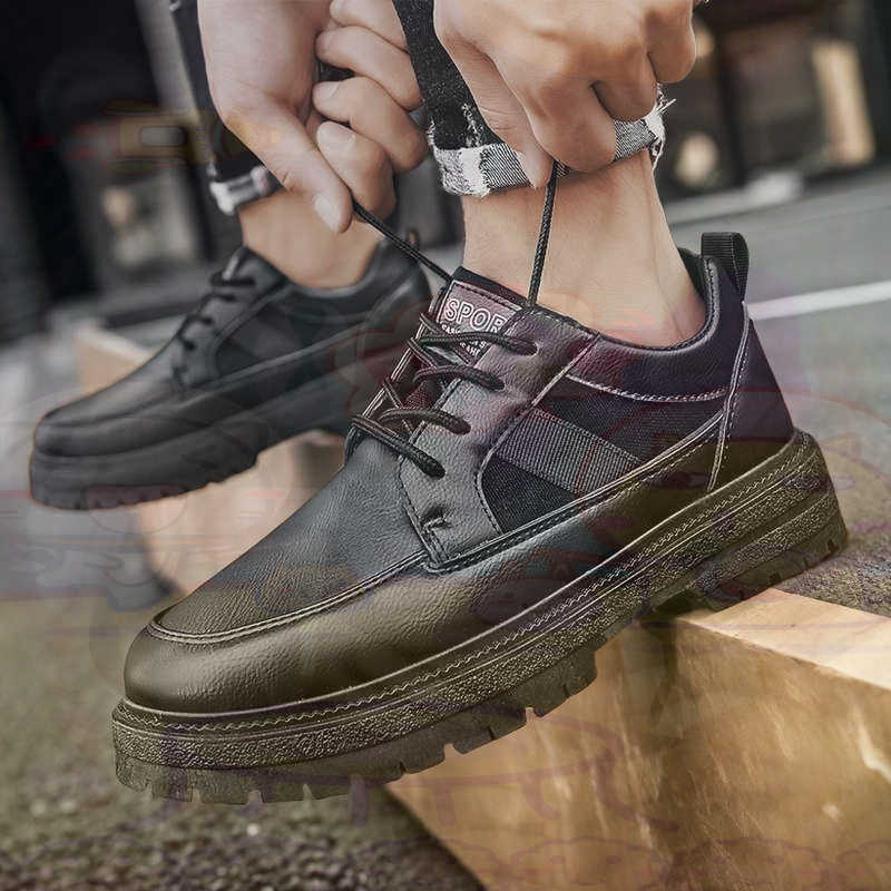 Donker natuurlijk leer Mode-sn - Street Fashion For Short Guys recensie en prijs